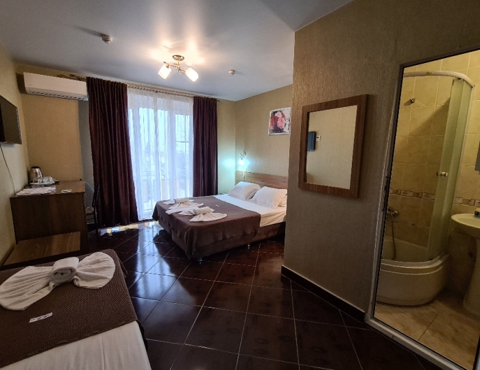 3-мест. станд., корп. 1 - Гостиница «Магнолия» Гагра